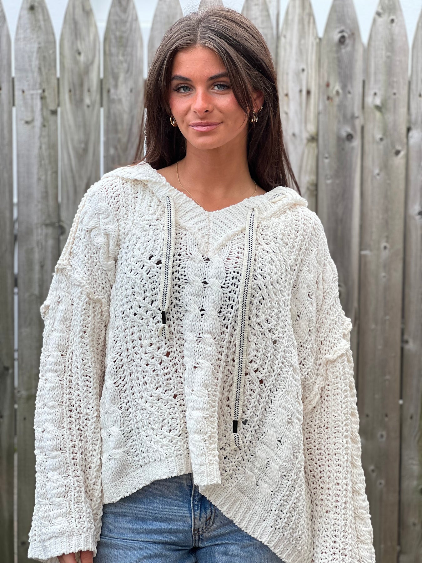Cable Knit Chenille Sweater – IslandGypsy